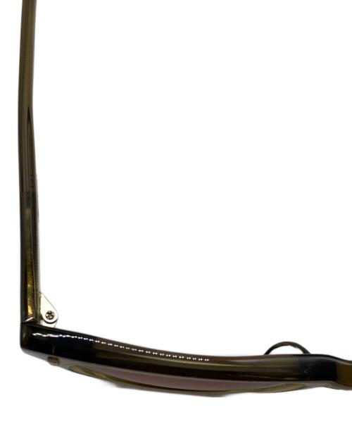 stussy（ステューシー）stussy (ステューシー) MICHAEL サングラス カーキ×ピンクの古着・服飾アイテム