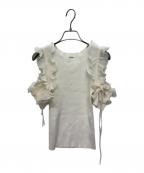 Snidelスナイデル）の古着「半袖カットソー」｜ホワイト