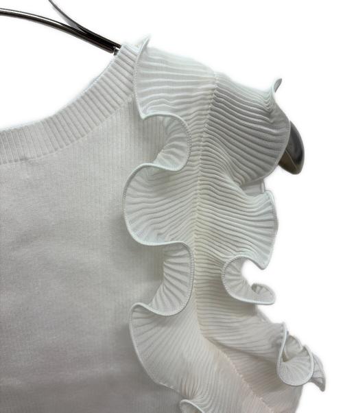 Snidel（スナイデル）Snidel (スナイデル) 半袖カットソー ホワイト サイズ:ONEの古着・服飾アイテム