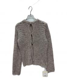 Sea Room lynn（シールームリン）の古着「ニットカーディガン」｜ベージュ