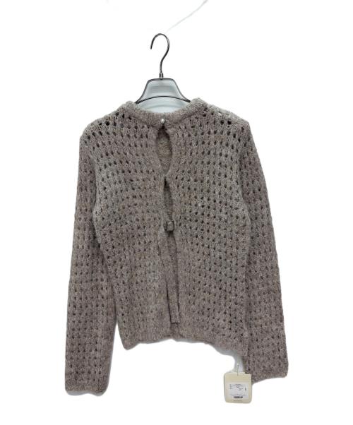 Sea Room lynn（シールームリン）Sea Room Lynn (シールームリン) ニットカーディガン ベージュ サイズ:F 未使用品の古着・服飾アイテム