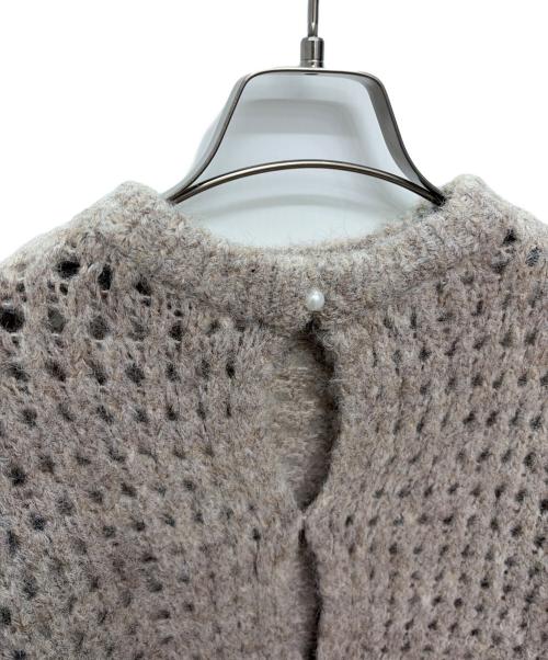 Sea Room lynn（シールームリン）Sea Room Lynn (シールームリン) ニットカーディガン ベージュ サイズ:F 未使用品の古着・服飾アイテム