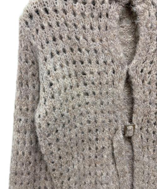 Sea Room lynn（シールームリン）Sea Room Lynn (シールームリン) ニットカーディガン ベージュ サイズ:F 未使用品の古着・服飾アイテム