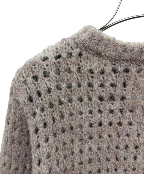 Sea Room lynn（シールームリン）Sea Room Lynn (シールームリン) ニットカーディガン ベージュ サイズ:F 未使用品の古着・服飾アイテム