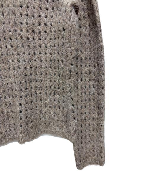 Sea Room lynn（シールームリン）Sea Room Lynn (シールームリン) ニットカーディガン ベージュ サイズ:F 未使用品の古着・服飾アイテム