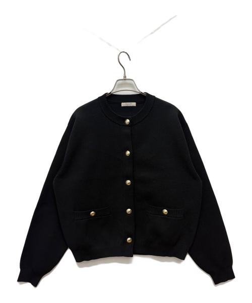 FREAK'S STORE（フリークスストア）FREAK'S STORE (フリークスストア) 厚手カーディガン ブラック サイズ:Fの古着・服飾アイテム