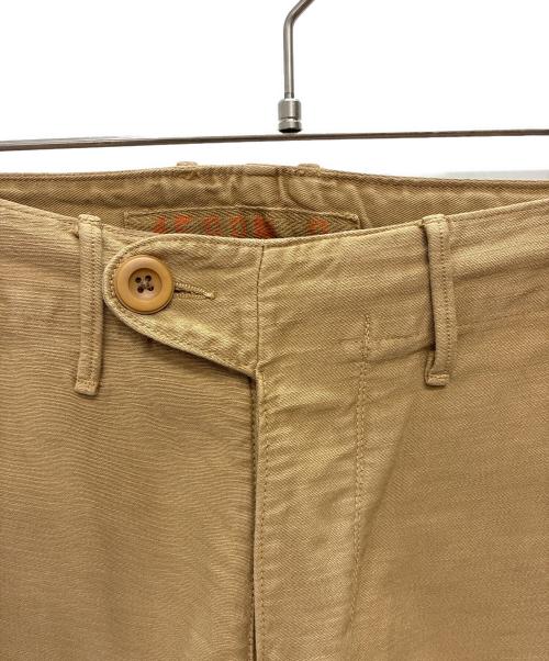 45rpm（45アールピーエム）45rpm (45アールピーエム) ストレートパンツ ブラウン サイズ:SIZE 34の古着・服飾アイテム