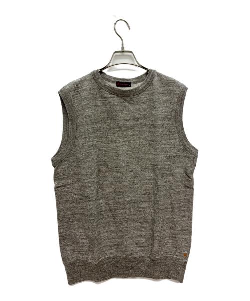 R BY 45rpm（アールバイフォーティファイブアールピーエム）R BY 45rpm (アールバイフォーティファイブアールピーエム) ノースリーブカットソー グレー サイズ:4の古着・服飾アイテム