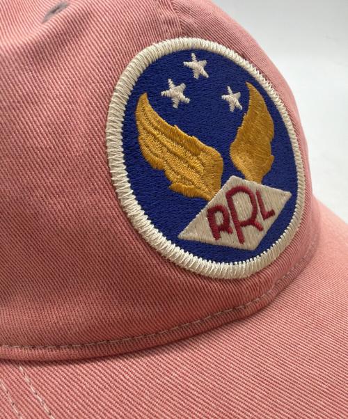 RRL（ダブルアールエル）RRL (ダブルアールエル) キャップ ピンクの古着・服飾アイテム