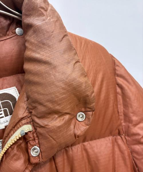 THE NORTH FACE（ザ ノース フェイス）THE NORTH FACE (ザ ノース フェイス) 70-80s USA製 茶タグ ダウンジャケット ブラウン サイズ:Mの古着・服飾アイテム