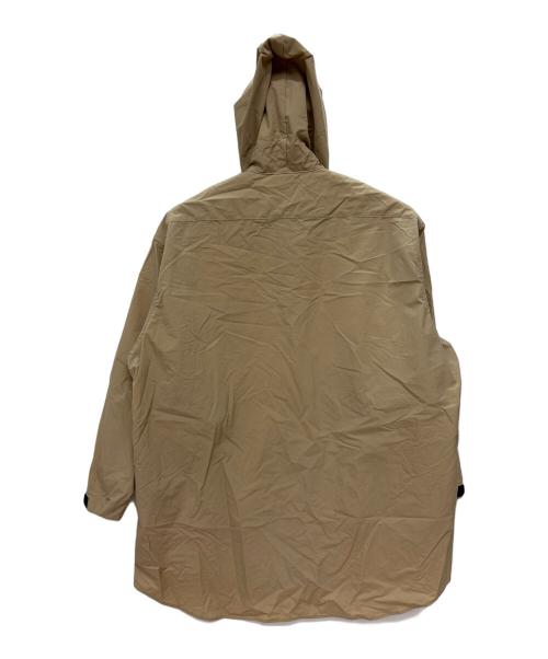 eN ROUTE（アンルート）EN ROUTE (アンルート) ナイロン タフタ フード シャツ ベージュ サイズ:SIZE 1の古着・服飾アイテム