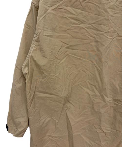 eN ROUTE（アンルート）EN ROUTE (アンルート) ナイロン タフタ フード シャツ ベージュ サイズ:SIZE 1の古着・服飾アイテム