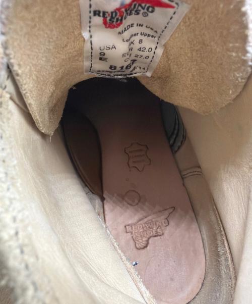 RED WING（レッドウィング）RED WING (レッドウィング) アイリッシュセッター ベージュ サイズ:27㎝の古着・服飾アイテム