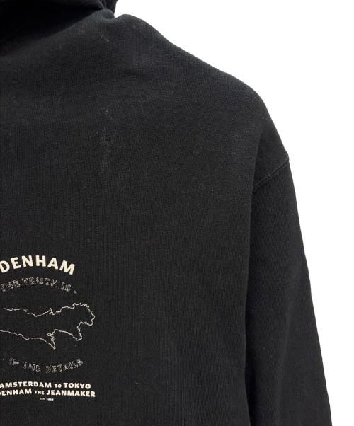 Denham（デンハム）Denham (デンハム) プルオーバーパーカー ブラック サイズ:XLの古着・服飾アイテム