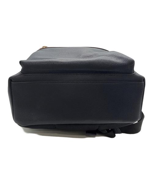 PAUL SMITH（ポールスミス）Paul Smith (ポールスミス) レザー マルチカラーリュック ネイビーの古着・服飾アイテム