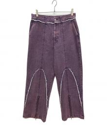 neucon（ニューコン）の古着「デニムパンツ」｜パープル