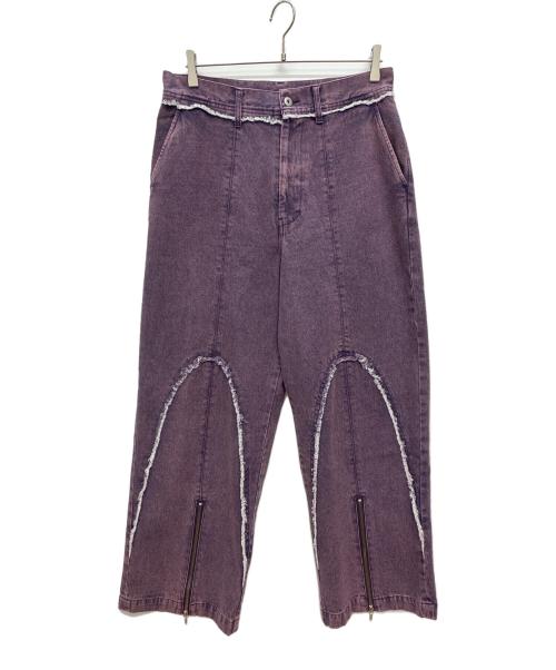 neucon（ニューコン）Neucon (ニューコン) デニムパンツ パープル サイズ:SIZE 2の古着・服飾アイテム