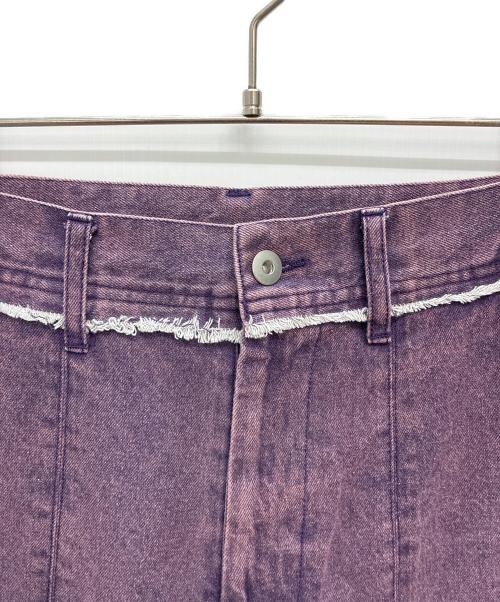 neucon（ニューコン）Neucon (ニューコン) デニムパンツ パープル サイズ:SIZE 2の古着・服飾アイテム