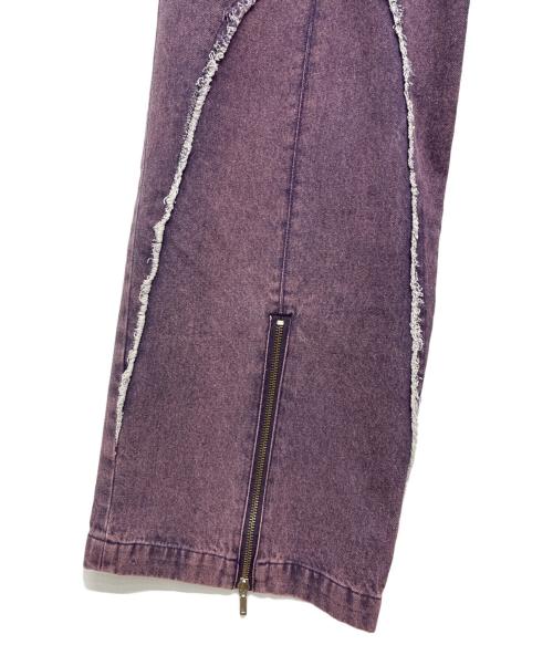 neucon（ニューコン）Neucon (ニューコン) デニムパンツ パープル サイズ:SIZE 2の古着・服飾アイテム