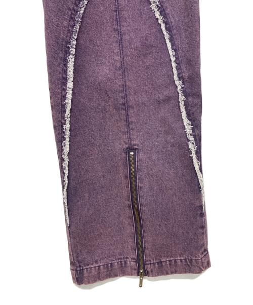 neucon（ニューコン）Neucon (ニューコン) デニムパンツ パープル サイズ:SIZE 2の古着・服飾アイテム