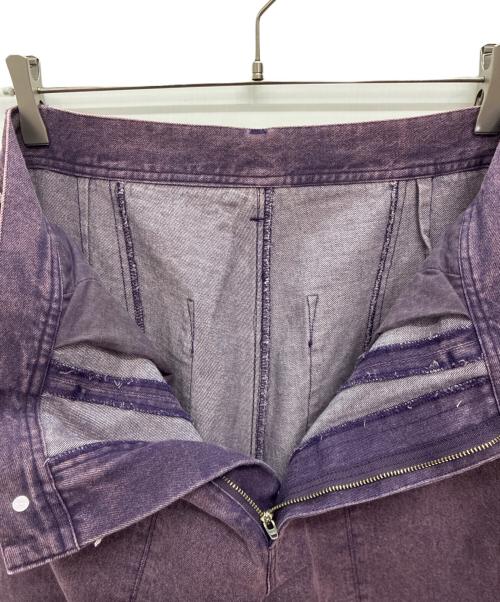 neucon（ニューコン）Neucon (ニューコン) デニムパンツ パープル サイズ:SIZE 2の古着・服飾アイテム