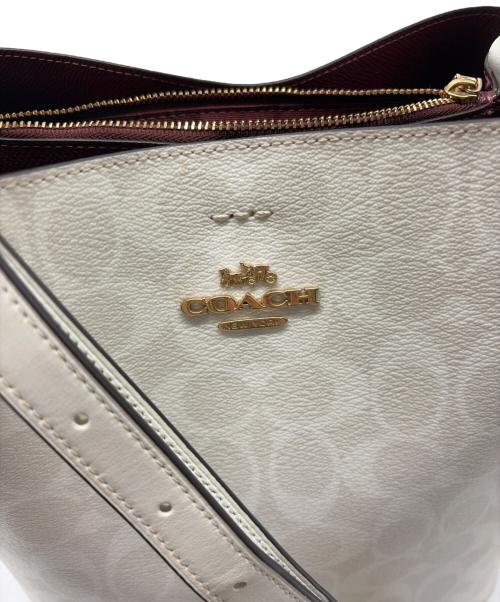 COACH（コーチ）COACH (コーチ) トートバッグ アイボリーの古着・服飾アイテム