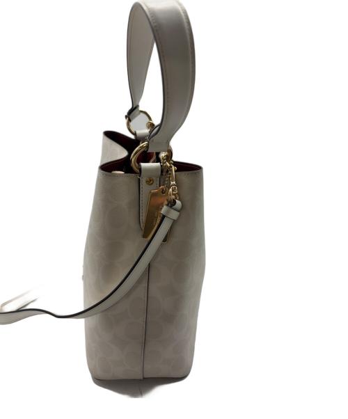 COACH（コーチ）COACH (コーチ) トートバッグ アイボリーの古着・服飾アイテム