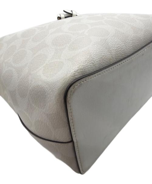 COACH（コーチ）COACH (コーチ) トートバッグ アイボリーの古着・服飾アイテム