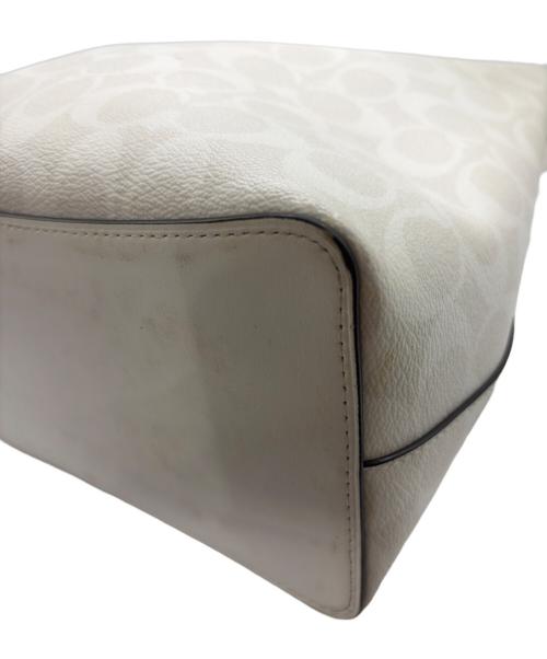 COACH（コーチ）COACH (コーチ) トートバッグ アイボリーの古着・服飾アイテム