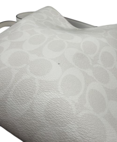 COACH（コーチ）COACH (コーチ) トートバッグ アイボリーの古着・服飾アイテム