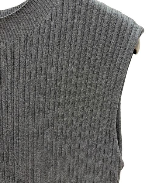 Snidel（スナイデル）Snidel (スナイデル) ドッキングワンピ / ノースリーブワンピース グレー サイズ:SIZE 1の古着・服飾アイテム