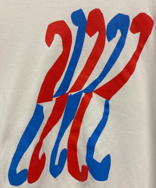 COMME des GARCONS HOMME PLUS（コムデギャルソンオムプリュス）COMME des GARCONS HOMME PLUS (コムデギャルソンオムプリュス) AD2022 半袖Tシャツ ホワイト サイズ:Mの古着・服飾アイテム