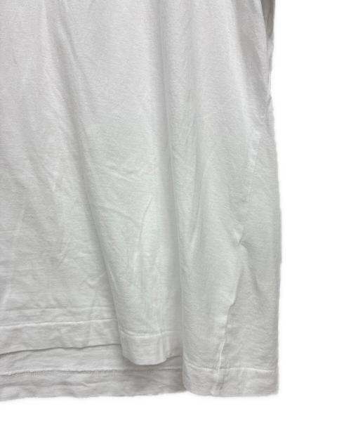 COMME des GARCONS HOMME PLUS（コムデギャルソンオムプリュス）COMME des GARCONS HOMME PLUS (コムデギャルソンオムプリュス) AD2022 半袖Tシャツ ホワイト サイズ:Mの古着・服飾アイテム
