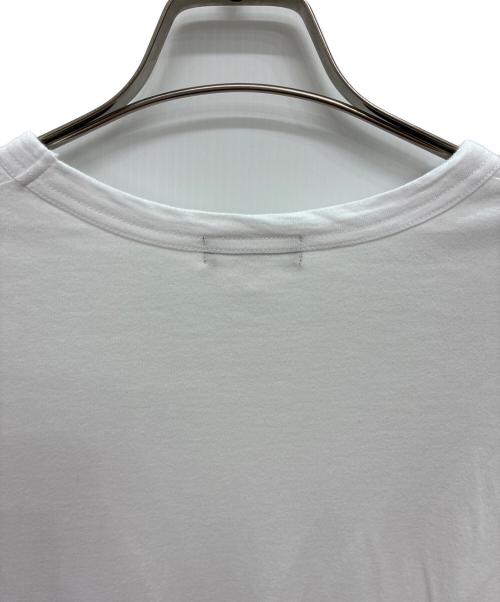 COMME des GARCONS HOMME PLUS（コムデギャルソンオムプリュス）COMME des GARCONS HOMME PLUS (コムデギャルソンオムプリュス) AD2022 半袖Tシャツ ホワイト サイズ:Mの古着・服飾アイテム