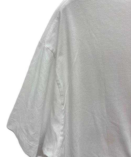 COMME des GARCONS HOMME PLUS（コムデギャルソンオムプリュス）COMME des GARCONS HOMME PLUS (コムデギャルソンオムプリュス) AD2022 半袖Tシャツ ホワイト サイズ:Mの古着・服飾アイテム
