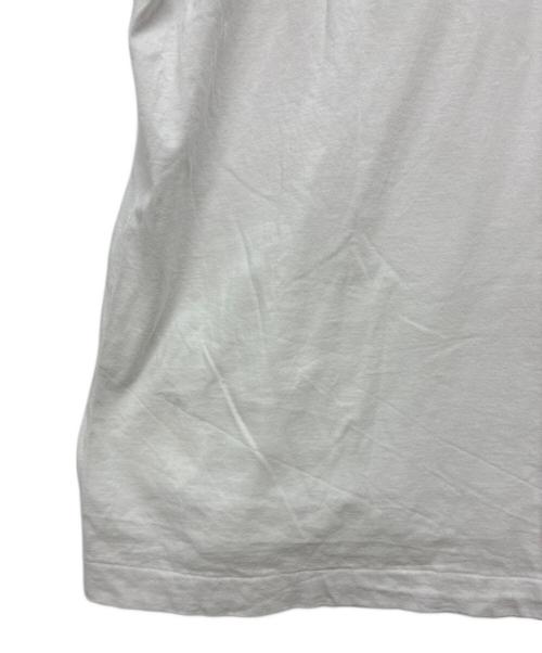 COMME des GARCONS HOMME PLUS（コムデギャルソンオムプリュス）COMME des GARCONS HOMME PLUS (コムデギャルソンオムプリュス) AD2022 半袖Tシャツ ホワイト サイズ:Mの古着・服飾アイテム