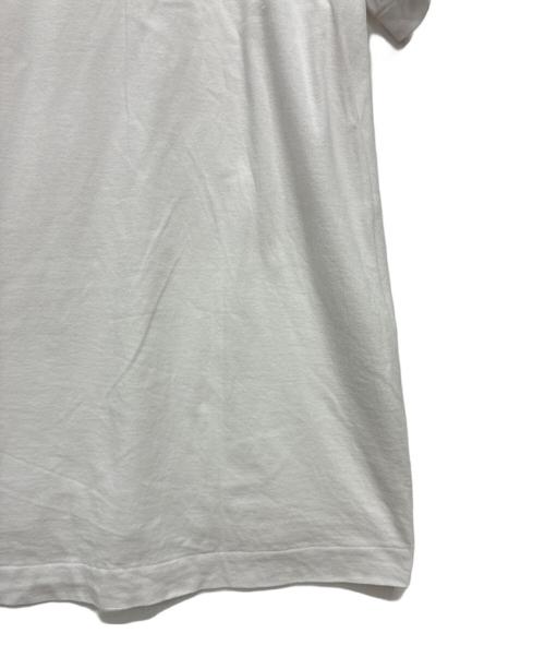COMME des GARCONS HOMME PLUS（コムデギャルソンオムプリュス）COMME des GARCONS HOMME PLUS (コムデギャルソンオムプリュス) AD2022 半袖Tシャツ ホワイト サイズ:Mの古着・服飾アイテム