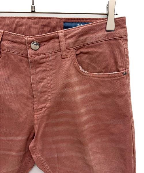 ENTRE AMIS（アントレ アミ）ENTRE AMIS (アントレ アミ) スリム ストレッチ カラー デニム パンツ ジーンズ ピンク サイズ:w32の古着・服飾アイテム