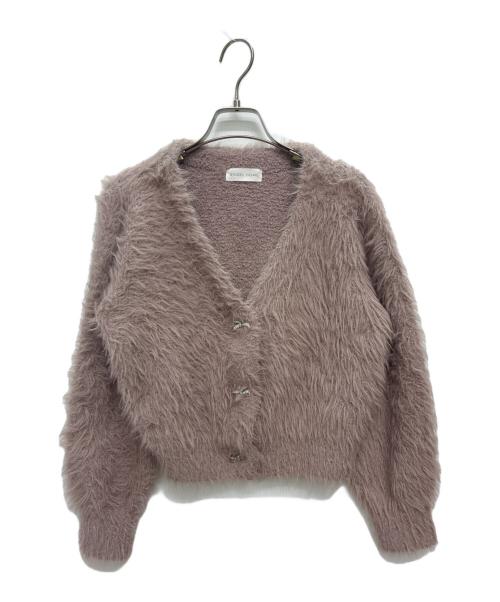 SNIDEL HOME（スナイデルホーム）SNIDEL HOME (スナイデルホーム) シャギーカーディガン×ワンピースセット ピンク サイズ:ONEの古着・服飾アイテム