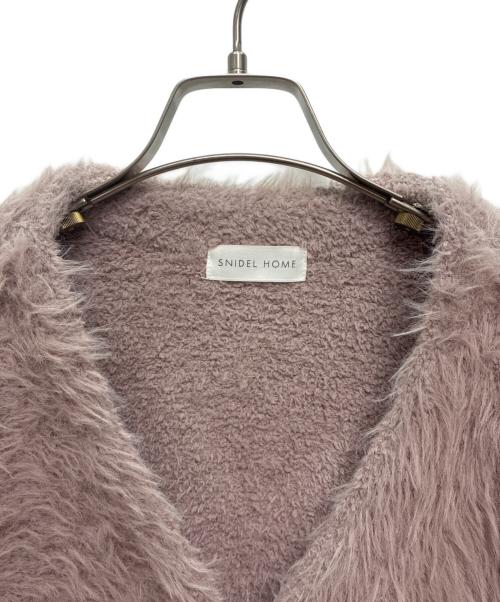 SNIDEL HOME（スナイデルホーム）SNIDEL HOME (スナイデルホーム) シャギーカーディガン×ワンピースセット ピンク サイズ:ONEの古着・服飾アイテム