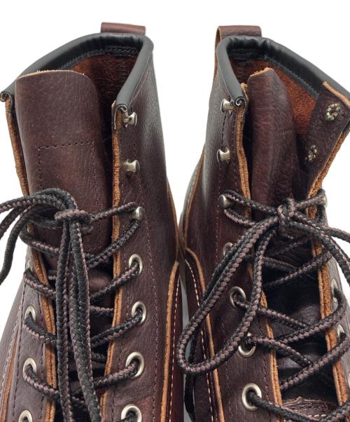 RED WING（レッドウィング）RED WING (レッドウィング) ラインマン レースアップブーツ ブラウン サイズ:7 1/2D(25.5cm)の古着・服飾アイテム