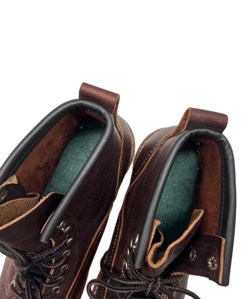 RED WING（レッドウィング）RED WING (レッドウィング) ラインマン レースアップブーツ ブラウン サイズ:7 1/2D(25.5cm)の古着・服飾アイテム