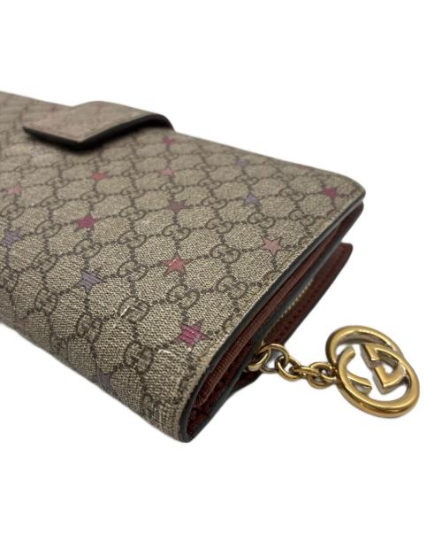 GUCCI（グッチ）GUCCI (グッチ) 長財布 ベージュの古着・服飾アイテム