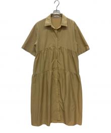 Sea Room lynn（シールームリン）の古着「ティアードワンピース」｜ベージュ