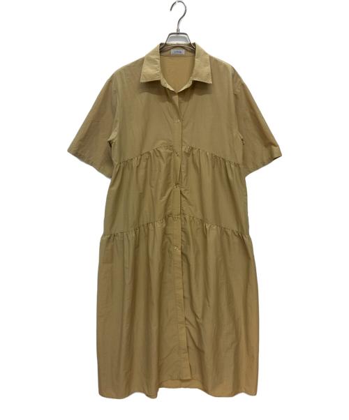 Sea Room lynn（シールームリン）Sea Room Lynn (シールームリン) ティアードワンピース ベージュ サイズ:Mの古着・服飾アイテム