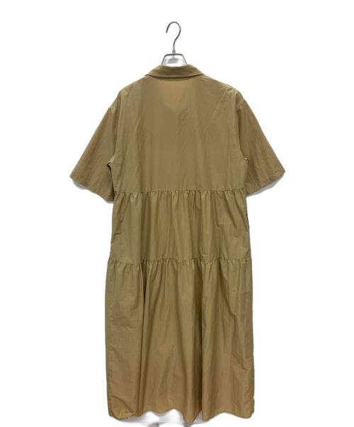 Sea Room lynn（シールームリン）Sea Room Lynn (シールームリン) ティアードワンピース ベージュ サイズ:Mの古着・服飾アイテム