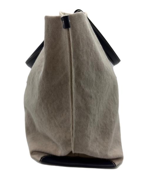 IACUCCI（イアクッチ）IACUCCI (イアクッチ) トートバッグ ネイビー×ベージュの古着・服飾アイテム