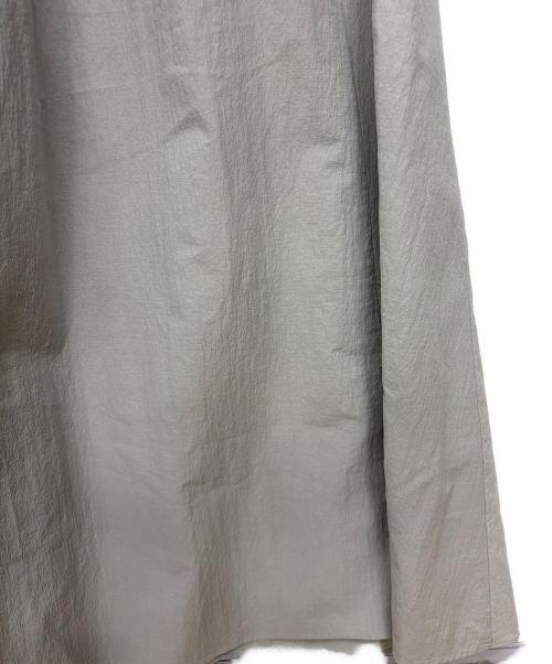 BEAUTY&YOUTH（ビューティーアンドユース）BEAUTY&YOUTH (ビューティーアンドユース) ボリューム ロング キャミワンピース グレー サイズ:Mの古着・服飾アイテム