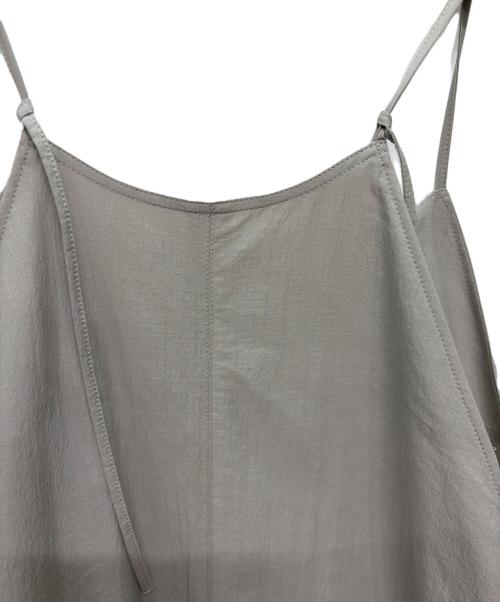 BEAUTY&YOUTH（ビューティーアンドユース）BEAUTY&YOUTH (ビューティーアンドユース) ボリューム ロング キャミワンピース グレー サイズ:Mの古着・服飾アイテム