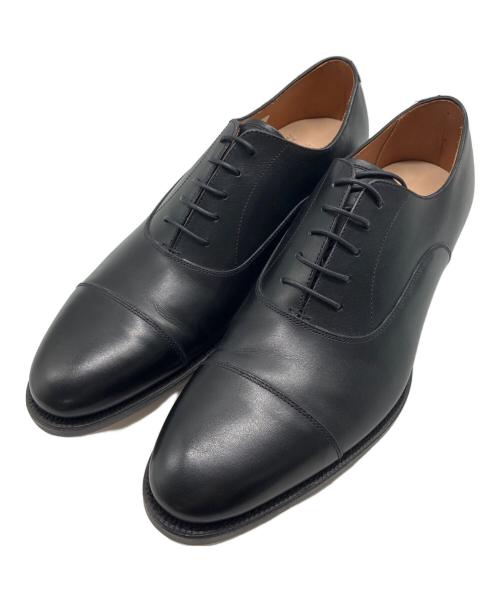 UNION IMPERIAL（ユニオンインペリアル）UNION IMPERIAL (ユニオンインペリアル) Cap Toe Oxford / ストレートチップシューズ ブラック サイズ:8の古着・服飾アイテム